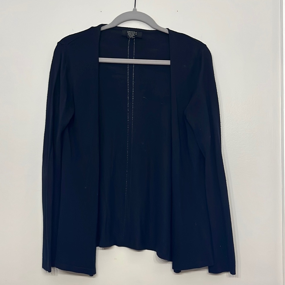 Verve size S throw over sweater.